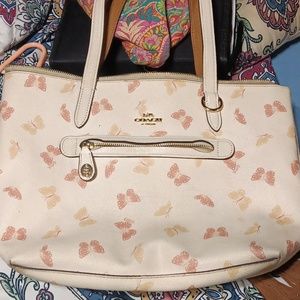 Coach butterfly bag